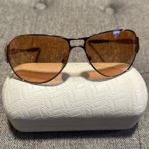 Women’s Oakley Sunglasses Rose Gold and Brown Gradient